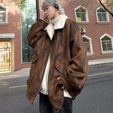棉衣男冬季新款立领外套羊羔毛棉袄宽松棉服潮M0018P120控158，男装棉衣，电商A157