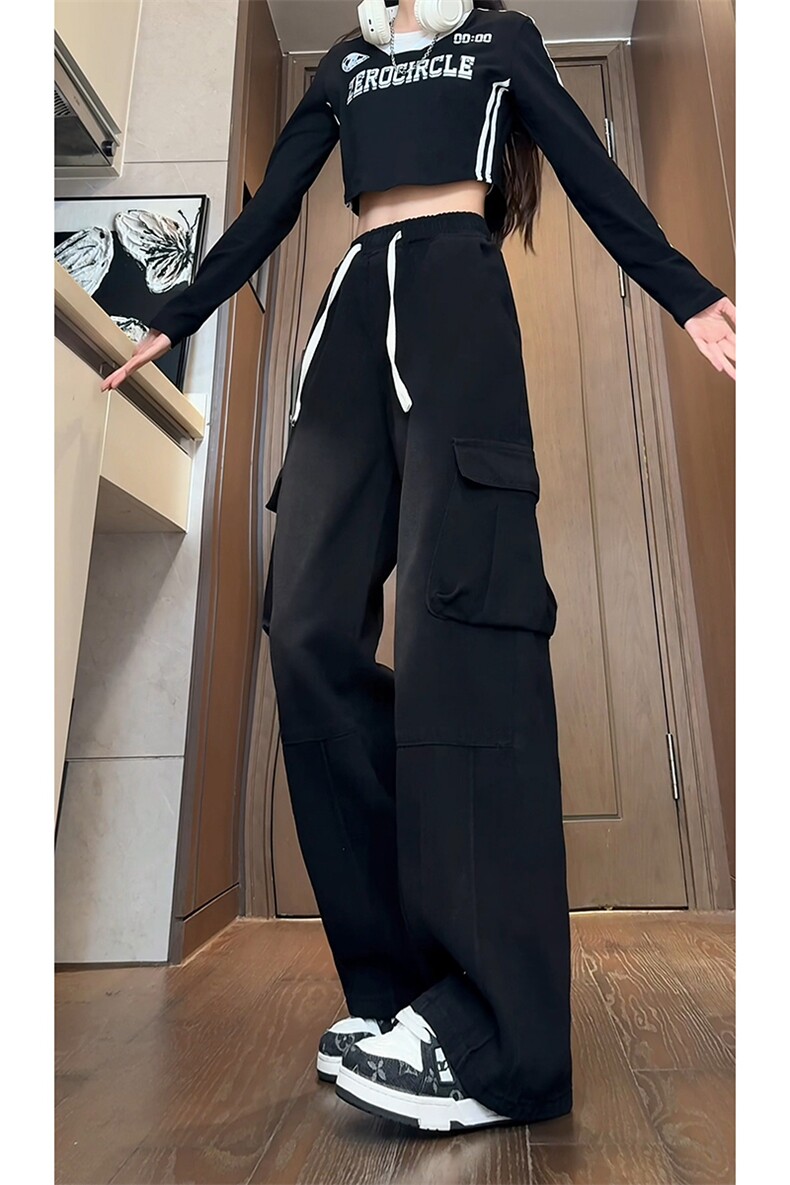 美式复古牛仔裤男款工装大口袋秋季新款休闲长裤子-A1158TP55控78,男装牛仔裤,电商B241
