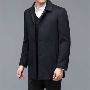 BEN8898钱塘2020-2冬季就看商务休闲中年男士简约翻领夹克P208图片