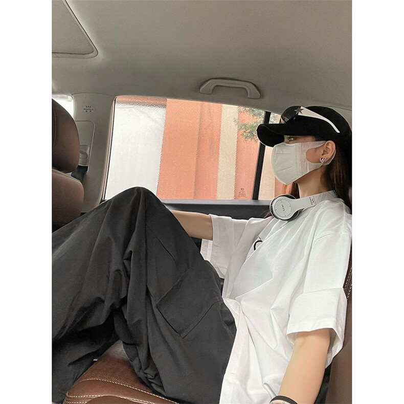B221美式ins街头hiphop休闲大口袋宽松工装裤LK23121-P65控88,男装休闲裤,电商B221