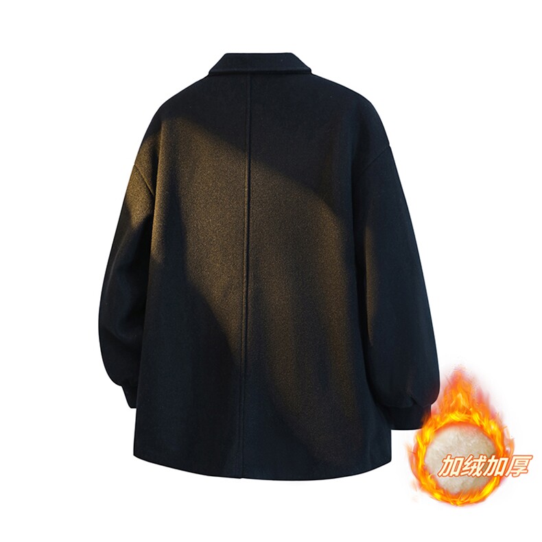 A178-XF001JR-P75加绒秋冬季大衣西服,男装西服,电商A178