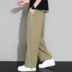 潮流前线日系潮牌夏季新款男士设计感宽松休闲裤CK2320-P40，男装休闲裤，星座717