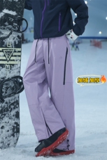 单板双板百搭三防半拉链大口袋加绒滑雪裤男HK5165J加绒-P80控118，男装卫衣，电商A001