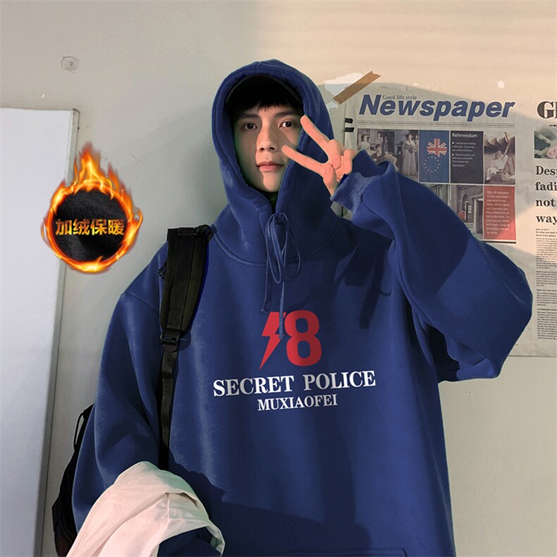抖音供货、复合重磅加绒现货连帽卫衣宽松D223A-JR-WY2321-特P40,男装卫衣,电商019-1