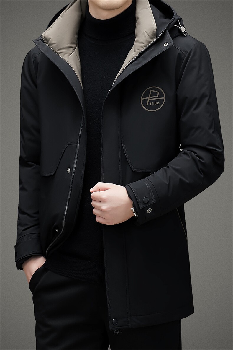 BAMJ-8928钱塘2020-2中年男士商务休闲简约百搭时尚羽绒服P305,男装羽绒服,钱塘207-2