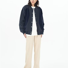 复古美式男潮牌撞色春秋款ins潮流宽松休闲高级感外套W6867-P57，女装短外套，星座412-3