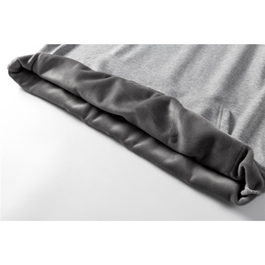 360克重磅冲锋衣内胆POLO衫大码M-5XL高领卫衣男WY77077P65控88图片
