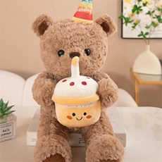 兰灵毛绒玩具 生日熊