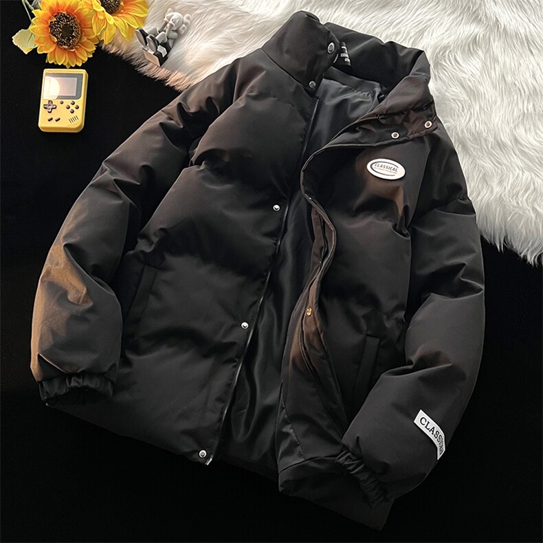 棉衣男冬季港风ins潮牌立领宽松棉服情侣加厚保暖棉袄MY8888-P55,男装棉衣,星座1905A（原电商B343）