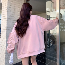 复古多拉链工装夹克女潮牌宽松原宿风棒球服百搭外套C649-88，男装夹克，星座911-2(原星座613-2）