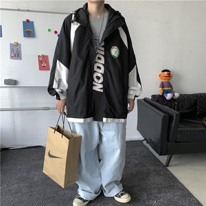 714-1-S622男港风春秋新款休闲情侣男夹克款精品2图片