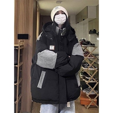 网络图现货拼接灯芯绒棉衣外套保暖面包服外套RF03-P98，男装棉衣，星座1005-4