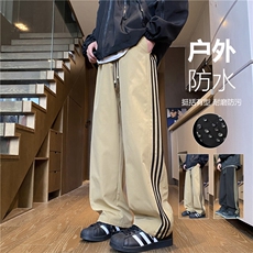 2025秋季新款机能户外三条杠宽松冲锋裤B315-K24335-特p35控68，男装休闲裤，电商B315