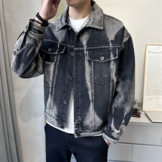 C317-59801-P155牛仔外套男2025春季新款重工艺时尚休闲夹克，男装夹克，电商C317