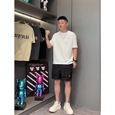 纯棉印花短袖2025新款男装短袖男设计感小众男士美式短袖t恤男装，男装T恤，星座1210-1