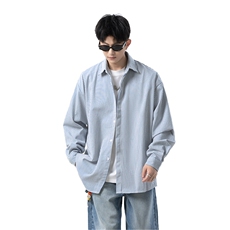 条纹长袖衬衫男xh102-特p：40，男装衬衫，电商B367