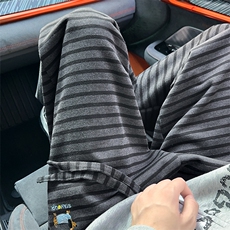 条纹宽松直筒裤时尚刺绣阔腿裤06XZ211-1-K2558-P60加绒65，男装卫衣，星座211-1