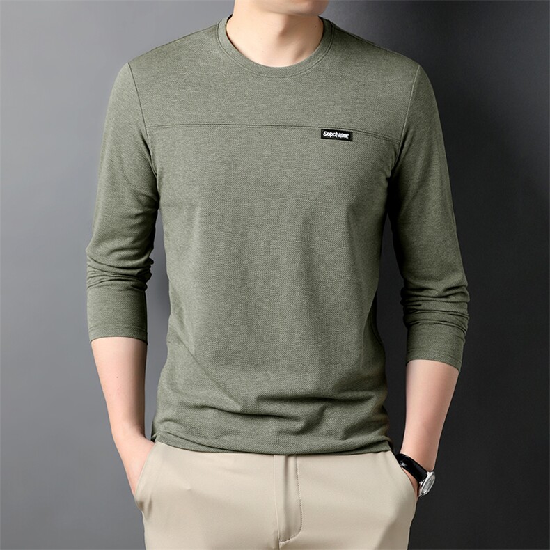2023年春款男士卫衣上衣长袖T恤P48,男装卫衣,电商D223-1