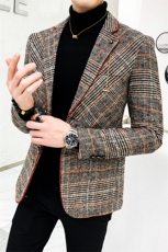 秋冬店主休闲夹克西装单西男士修身西服A236-XZ-160-P130，男装夹克，电商A236