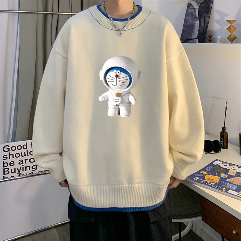 控78假两件毛衣男大码加绒针织衫男毛线衣M80233-P55加绒P70,男装针织衫/毛衣,电商A040