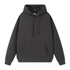 抖音得物品质二开26春装重磅曼巴棉美式宽松连帽纯色卫衣Y99，男装卫衣，电商A486-1