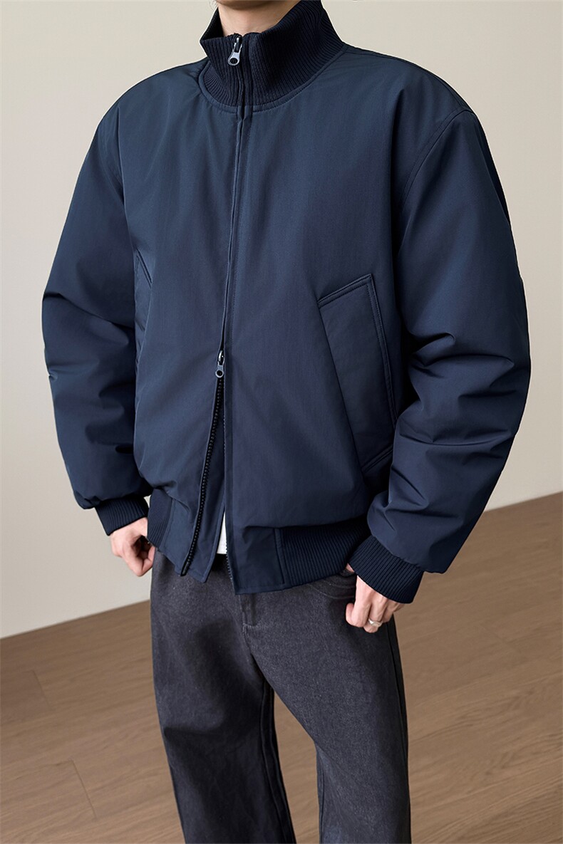 90白鸭绒冬季短款美式复古羽绒服短款外套男5D1143-TP109不,男装羽绒服,电商A102