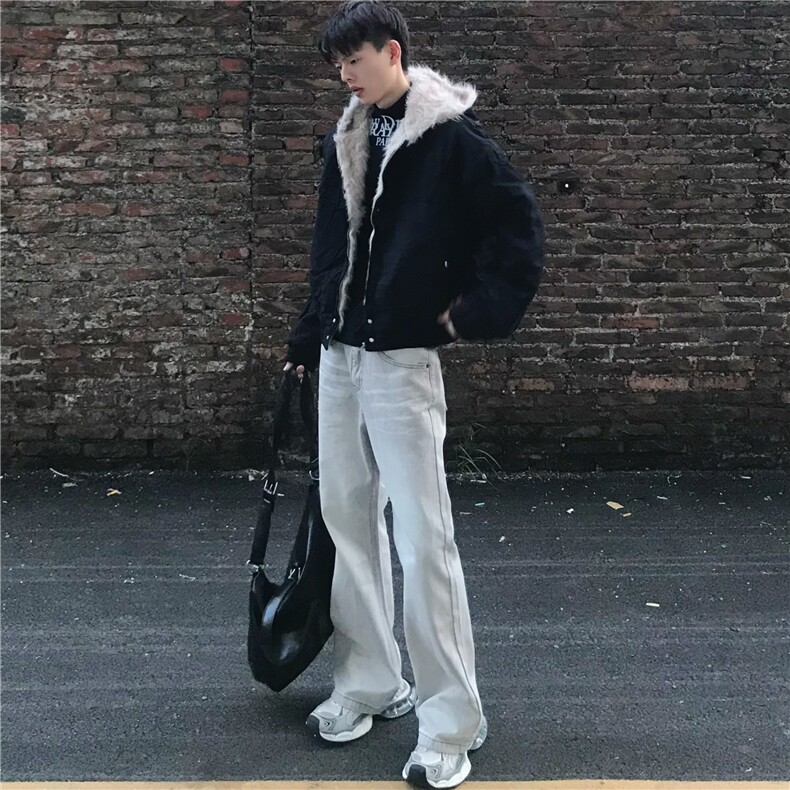 1506-1/MF5271/P89男士潮牌纯色加绒加厚棉服,男装棉衣,星座1506-1