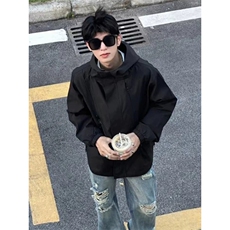 DWT03-P65现货美式机能软壳桑延冲锋衣男士外套2025新款防水夹克，男装风衣，星座603-2