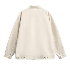 26春装高品质老钱风立领夹克外套男女美式潮牌拉链工装风宽松上衣，男装夹克，电商A486