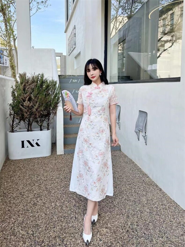 【现货】旗袍，女装汉服/婚纱/旗袍/礼服，芷炫