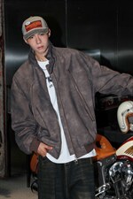 2026港风面料基布聚酯纤维PU皮衣大码M-5XL男JK77867P90控148，男装皮衣，星座227-7