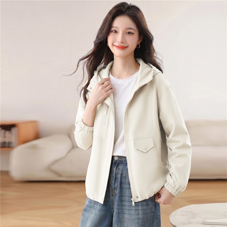 现货秒发2026秋装新款连帽防风派克服休闲外套,女装派克服,星宇服饰