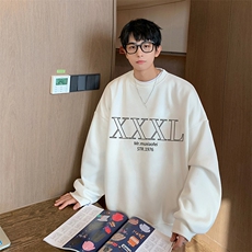 抖音供货、复合重磅360克现货圆领卫衣宽松D223A-YL2365-特P28，男装卫衣，电商019-1