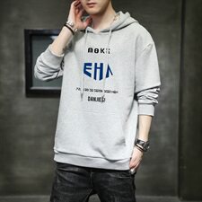 2021春秋季外套男士潮牌宽松潮流百搭炸街连帽卫衣DF173T，男装卫衣，电商A102