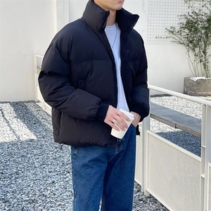 棉服男2025冬季新款三防短款情侣面包服保暖舒适感加厚外套潮流图片