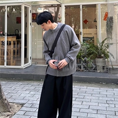 【现货】DY291-批65新款高质量北极绒开衫毛衣，男装针织衫/毛衣，星座603-2