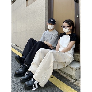 B221 美式ins街头hiphop宽松工装休闲裤子 LK23122-P65 控88图片