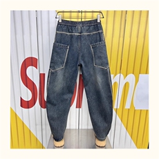 1506-1/KT11491/P53高端牛仔裤男春秋潮牌弯刀裤美式宽松休闲，男装牛仔裤，星座1506-1