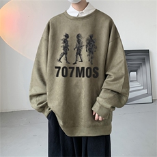 特p32高品质360G麂皮绒圆领卫衣JW3293，男装卫衣，电商B370