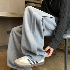 活页弯刀拼接卫裤XZ604-K137-特P40控78，男装休闲裤，星座604