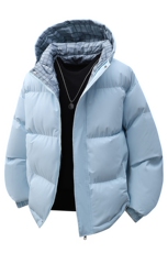 支持二开冬装加棉加厚棉服大码男女连帽棉衣外套面包服M812-P70，男装棉衣，电商A441