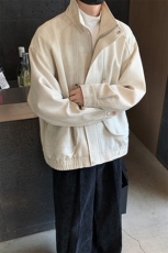 高级感痞帅立领宽松飞行夹克韩版潮牌百搭外套B289-880026-P128，男装夹克，电商B289