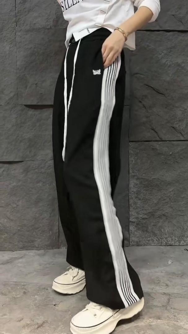2022韩版宽松显瘦休闲运动风休闲裤,女装休闲裤,L·H·X