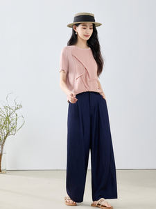 2026年夏季休闲风女套装修身显瘦图片
