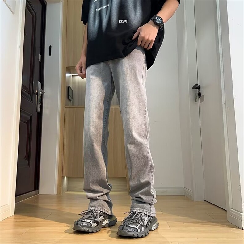 2024美式牛仔裤男款春季长裤潮 N6602 P48图片