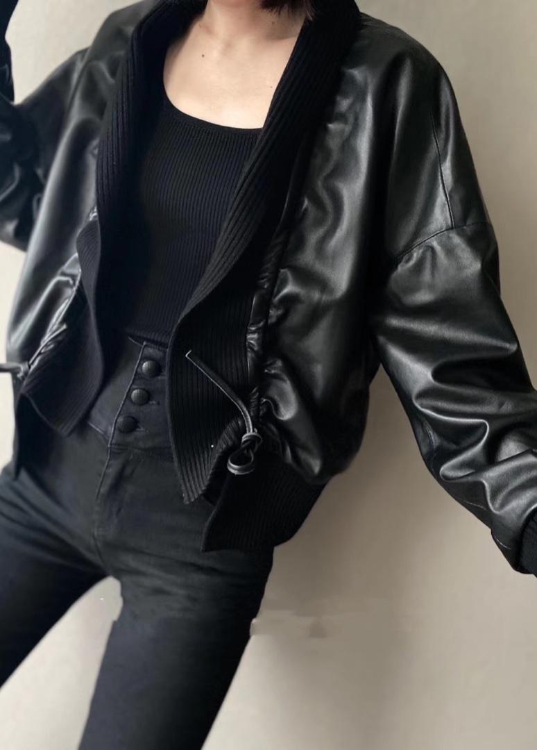 DG822欧货潮流皮衣,女装皮衣,L·H·X