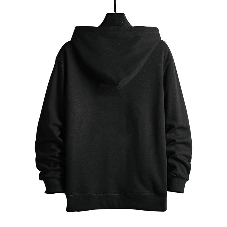 KS21099-P38加绒款-P43连帽开衫卫衣男运动外套大码班服网格,男装卫衣,电商A040A