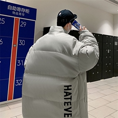 港风外景2024冬新款多色立领面包服棉衣外套G3005-P95控125，男装棉衣，星座914-3