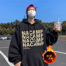 500克重磅秋冬美式加绒加厚卫衣外套DL1607常规特P35加绒特40，男装卫衣，电商A486