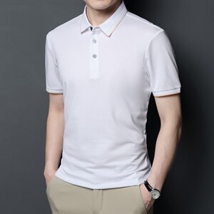 2023年夏新款高端时尚男士T恤P55图片